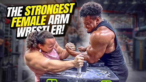 Arm Wrestling vs 8X World Champion Sarah Backman