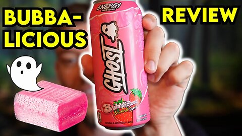 GHOST BUBBLICIOUS Strawberry Splash Review