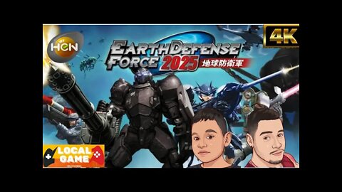 Jogo de tiro Earth Defense Force 2025 ps3 multiplayer local game