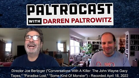 Director Joe Berlinger interview with Darren Paltrowitz