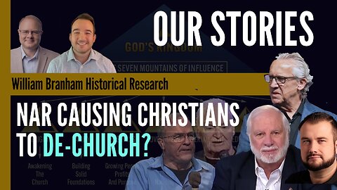 Our Stories: NAR Causing Christians to DE-CHURCH? An Interview With Nate Brooks - ep 179 Podcast