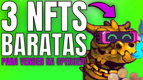 🚨 URGENTE - 3 NFTS SUPER BARATAS DE MINTAR PARA VENDER NA OPENSEA - MITABLES.CLUB TUTORIAL