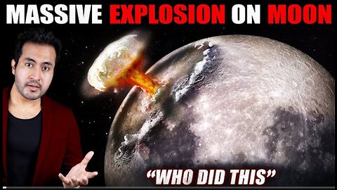 Massive EXPLOSION Caught On MOON | NASA Scientists Reveal The Real Reason