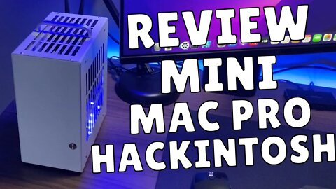 REVIEW DO MINI MAC PRO HACKINTOSH ITX ALIEXPRESS EP 01!!! CABE NA MOCHILA??? 100% MONTEREY