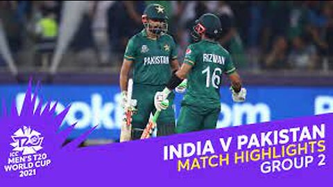 India vs Pakistan Match Highlights T20 World Cup 2021