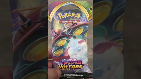 #SHORTS Unboxing a Random Pack of Pokemon Cards 069