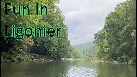 Adventure in Ligonier, PA: Bass Fishing then Visiting Linn Run State Park in a Thunderstorm