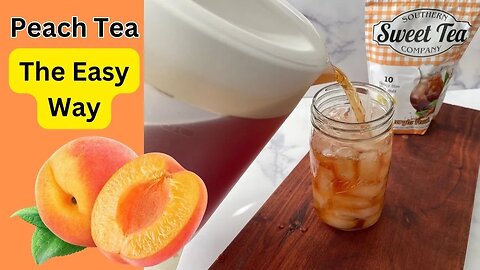 How to Make Peach Tea