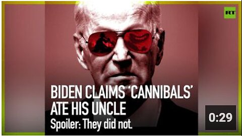 Biden claims ‘cannibals’ ate his uncle