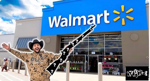 Buying Walmarts MOST EXPENSIVE gun to take hunting. catch, clean, and cook.