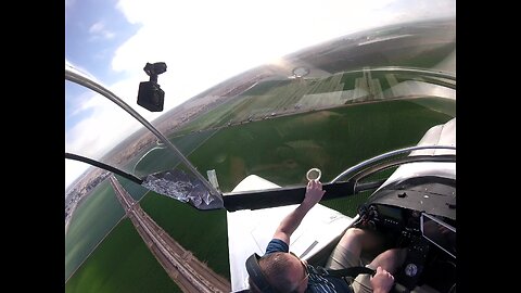 Inflight Emergency....Canopy opens in the pattern.