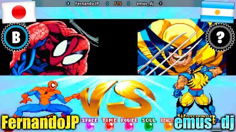 Marvel Super Heroes (FernandoJP Vs. emus_dj) [Japan Vs. Argentina]