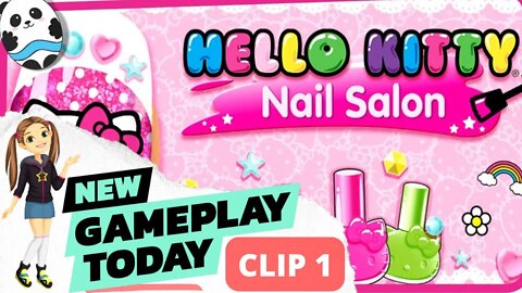 Hello Kitty Nail Salon - kids App 👶 No Copyright Videos👶 #nailsalon #kidsgames #kidsgamevideo Clip 1