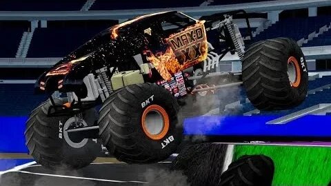 20 Truck Arlington Freestyle BeamNG Drive Monster Jam