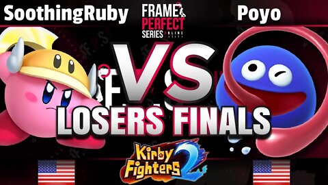 FPS3 Online - SoothingRuby (Cutter/Staff) vs. Poyo (Gooey) - Kirby Fighters 2 Losers Finals