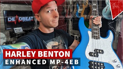 Harley Benton Enhanced MP-4EB - Unboxing & Demo