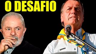 AGORA!! BOLSONARO DA XEQUE-MATE E FAZ DESAFIO A LULA VAMOS PARA O DEBATE JUNTOS