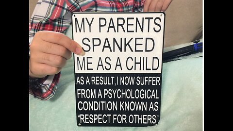 Spanked Sign