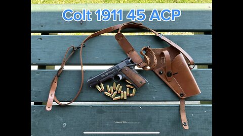 Colt 1911 45 ACP shoulder holster