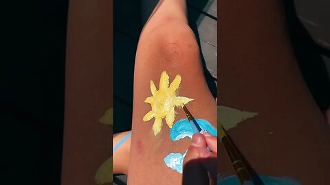 Painted My Leg tiktok sophie lifestyle