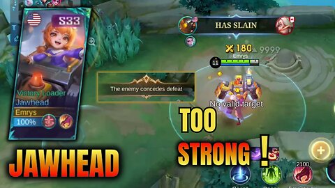 TOO STRONG!! ENEMY SURRENDERS!! Epic Ranked Jawhead