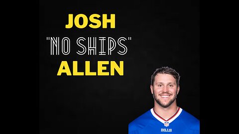 RNS SPORTS TALK WEEK 10 JOSH "NO SHIPS" ALLEN