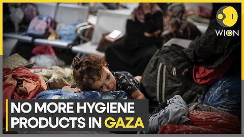 Israel-Palestine war | Overcrowding living spaces, no more hygiene products in gaza | WION