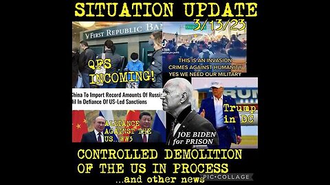 SITUATION UPDATE - CONTROLLED DEMOLITION OF THE US IN PROCESS! MORE BANK FAILURES! FDIC GONE TO 12..