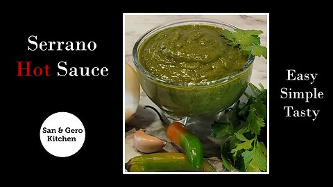 Serrano Hot Sauce Recipe