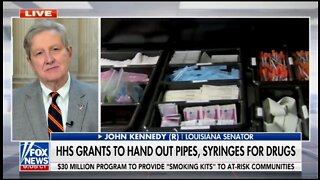 Sen Kennedy Slams Biden Admin For Crack Pipe Distribution