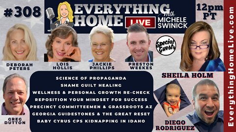 308: SHEILA HOLM, BABY CYRUS, Georgia Guidestones & The Great Reset, CPS Demons, Science Of Propaganda & Much More From 7 Amazing Guests!