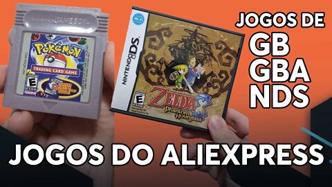 ZELDA PHANTOM HOURGLASS NA CAIXA, POKÉMON TCG E OUTROS JOGOS DE GAME BOY E NINTENDO DS DO ALIEXPRESS