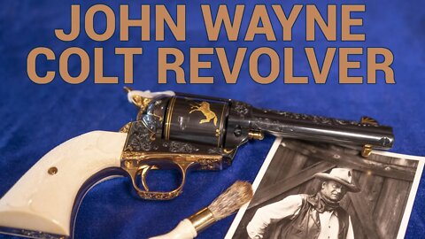 Very Rare John Wayne Colt Revolver