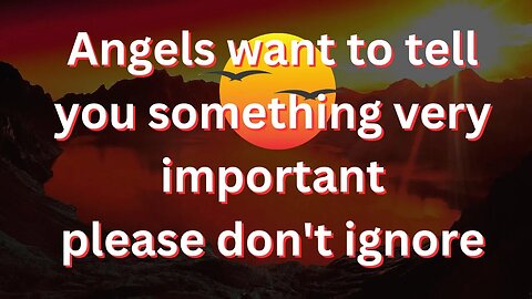 Prophetic word today | 🛑Angels want to tell you something...☦️God's message for you today☦️