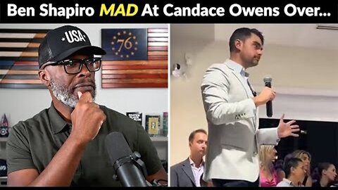 BEN SHAPIRO THROWS CANDACE OWENS UNDER THE BUS OVER THIS!