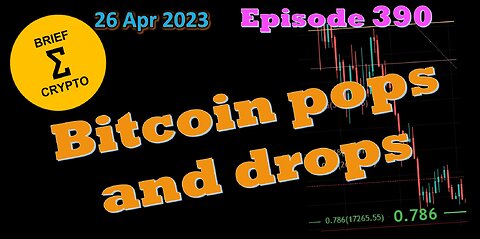 BriefCrypto - Bitcoin POPS & DROPS - Still bullish - Mt Gox?