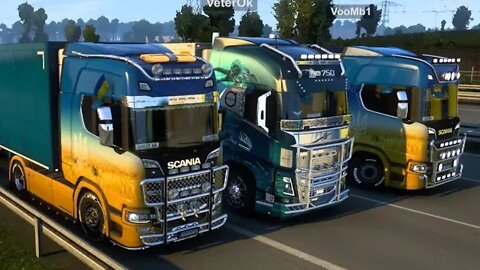 КОЗАЦЬКИЙ КОНВОЙ . НАС НІХТО НЕ СПИНИТЬ - Ukrainian Logistic Company - ETS 2