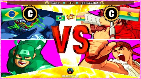 Marvel Vs Capcom: Clash Of Super Heroes (Lono Vs. admarck2) [Brazil Vs. Bolivia]