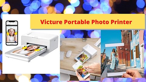 Victure Portable Photo Printer