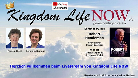 Livestream #1 mit Robert Henderson (Nov. 2020)