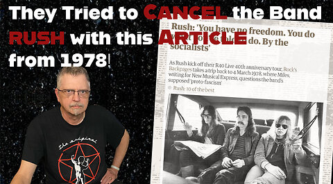 They Tried to CANCEL the band RUSH with this article from 1978