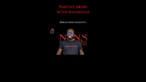 Spread More Positivity #dayodman #motivation #eeyayyahh #motivationalspeaker #spreadmore