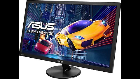 Asus VP228QG 21.5” Full HD 1920x1080 1ms DP HDMI VGA Adaptive SyncFreeSync Eye Care Monitor,Bl...