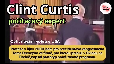 Počítačový expert Clint Curtis o počítačových volebních podvodech (Ohio 2004)