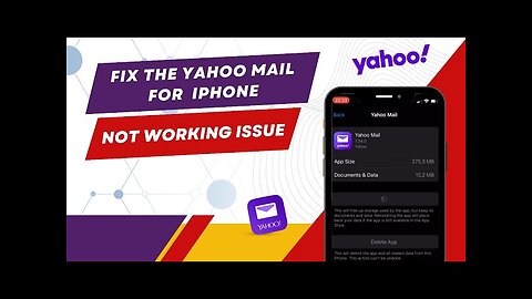 Fix the Yahoo Mail for iPhone Not Working Issue