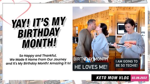 Guess Whose Birth Month It Is? My Special Month! Yay! | Keto Mom Vlog