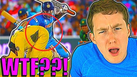 AMERICAN REACTS TO FUNNY CRICKET MOMENTS (hilarious...)