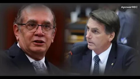 GILMAR MENDES se encontra com Bolsonaro:" Bolsonaro passa a ideia de um homem angustiado"