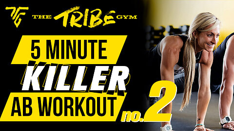 5 Minute HIIT Workout Episode 30: 5 Minute Killer Ab Blaster Workout #2 - No Equipment