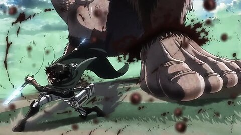 Levi vs Beast Titan - Attack on Titan Season 3